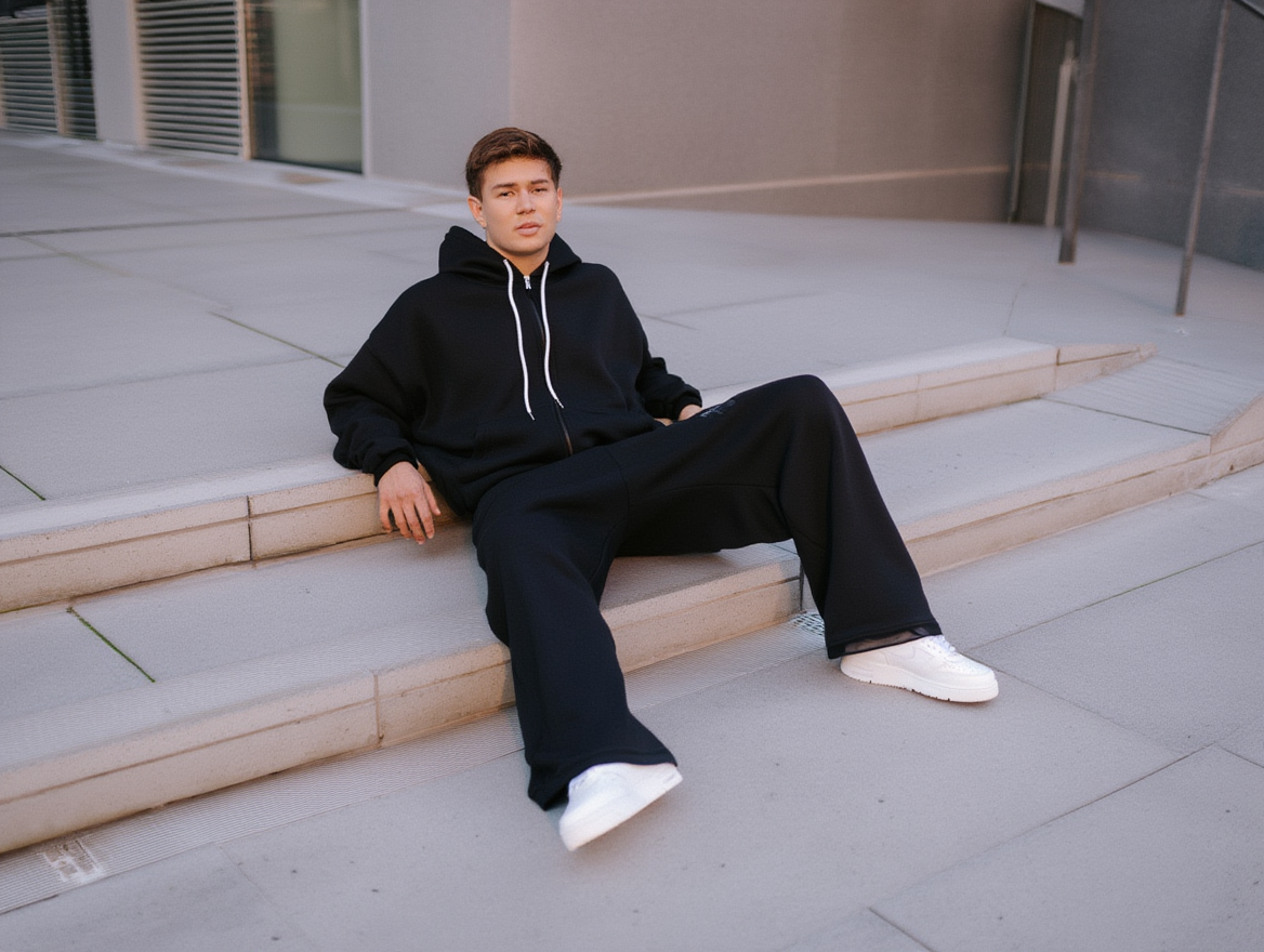 Oversized Wide-Leg Fleece Joggers – Ultra Soft & Premium Fit