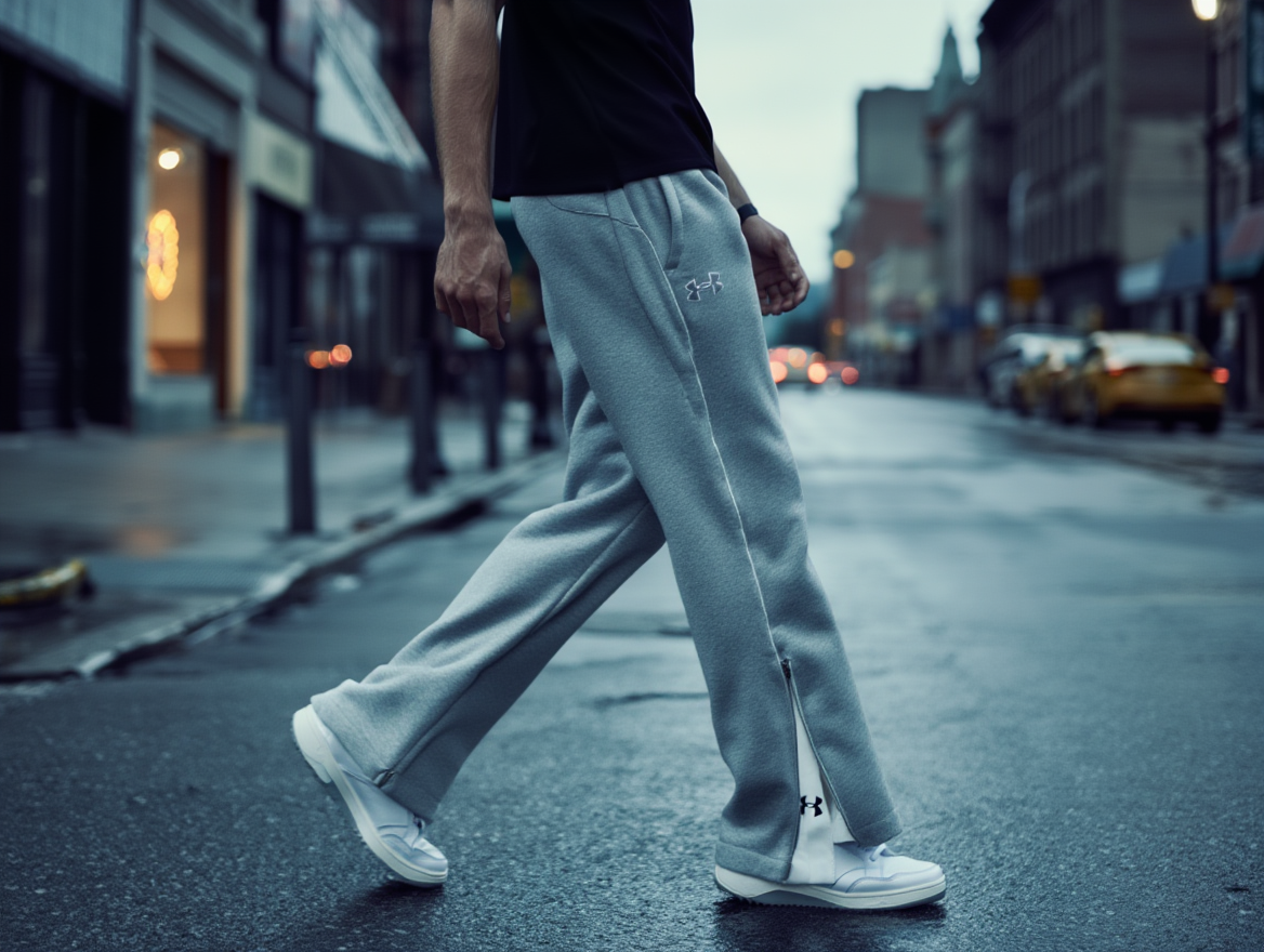 Men’s Classic Grey Comfort Lower – Premium Soft Fleece