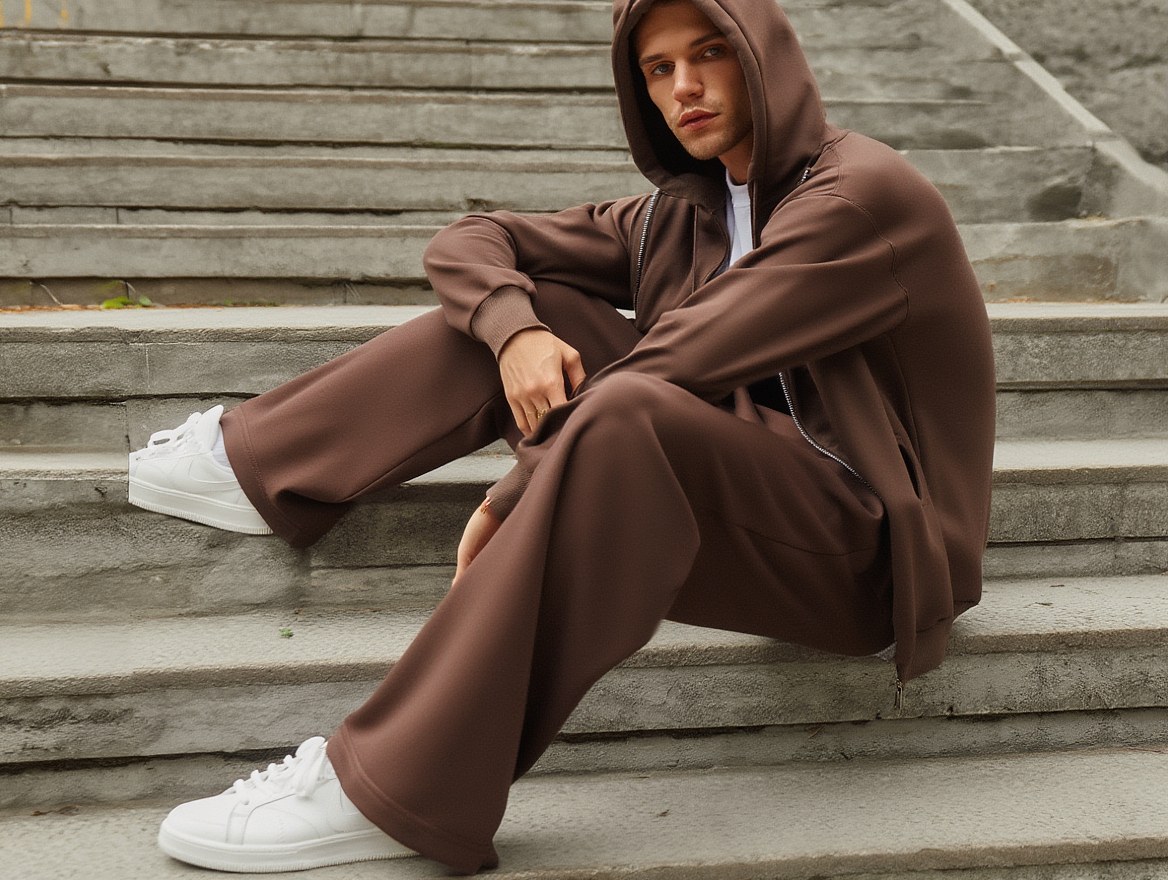 Oversized Wide-Leg Fleece Joggers – Ultra Soft & Premium Fit
