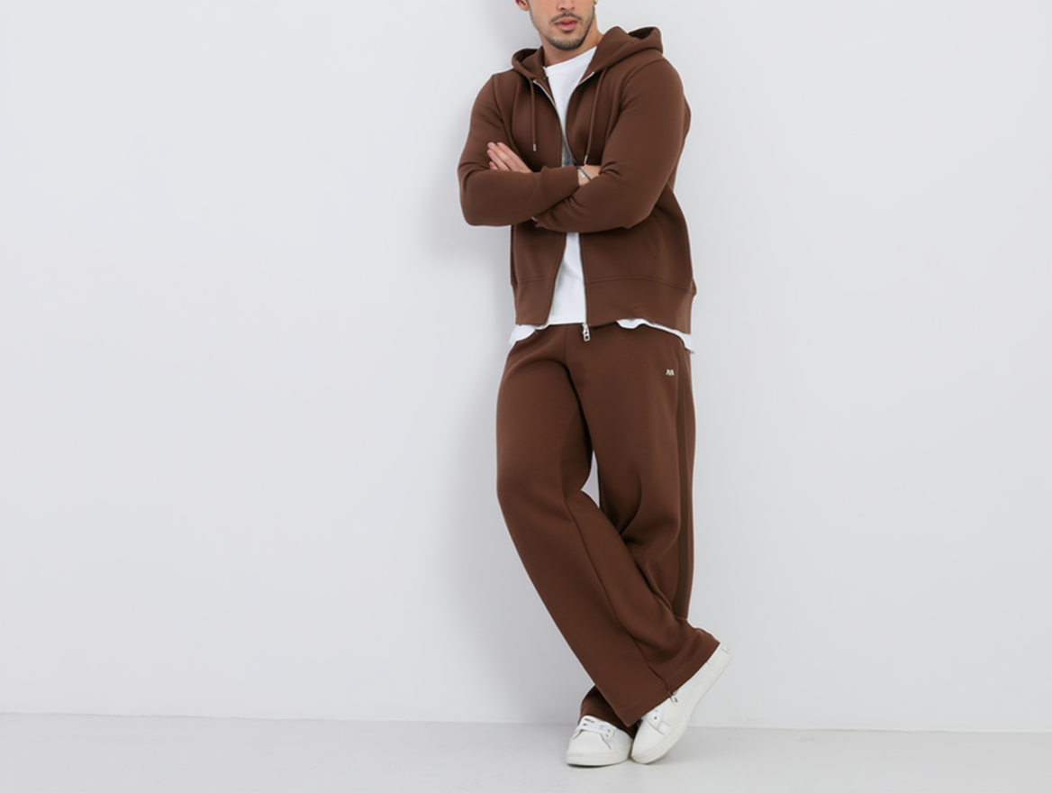 Oversized Wide-Leg Fleece Joggers – Ultra Soft & Premium Fit