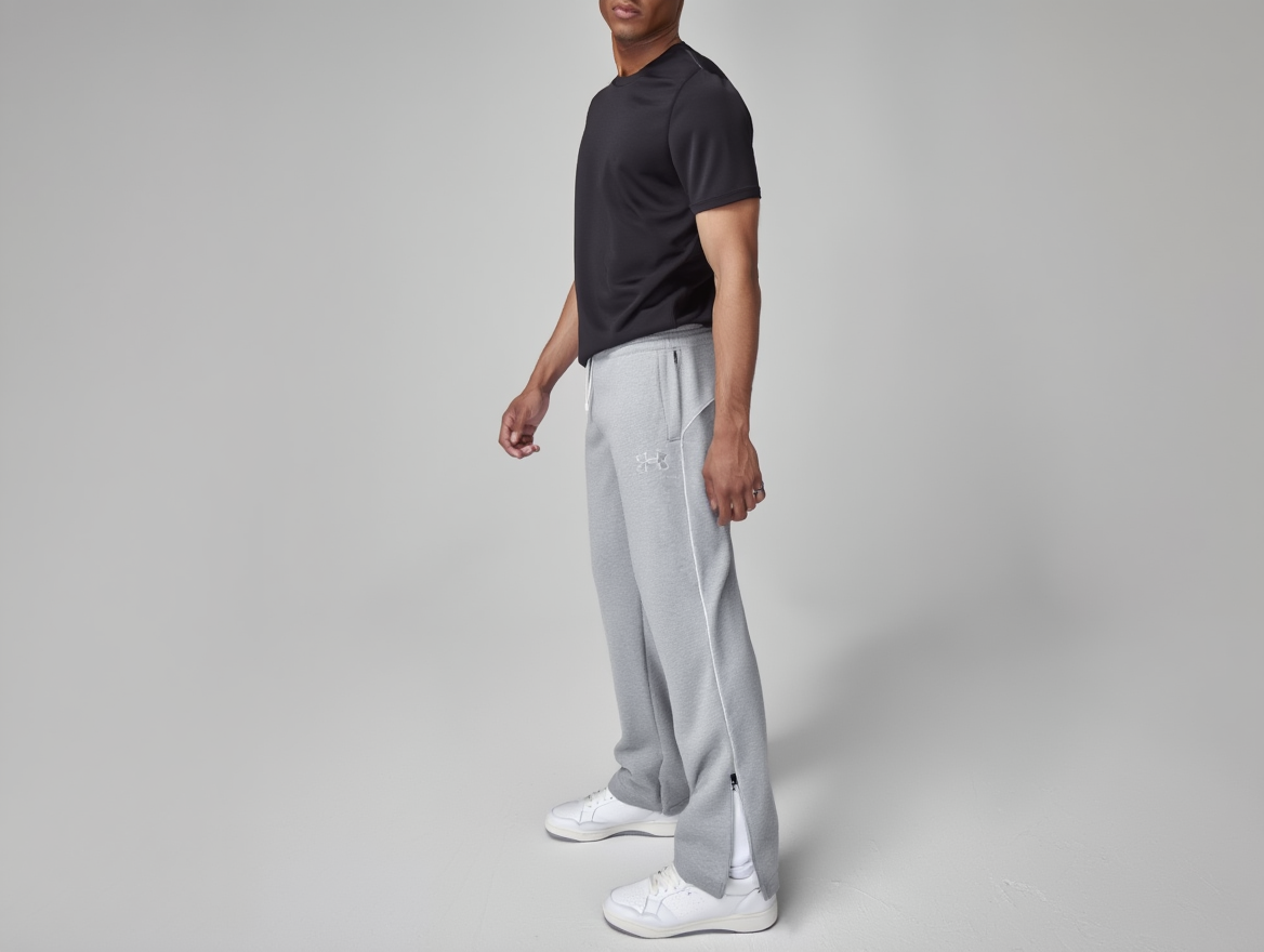 Men’s Classic Grey Comfort Lower – Premium Soft Fleece