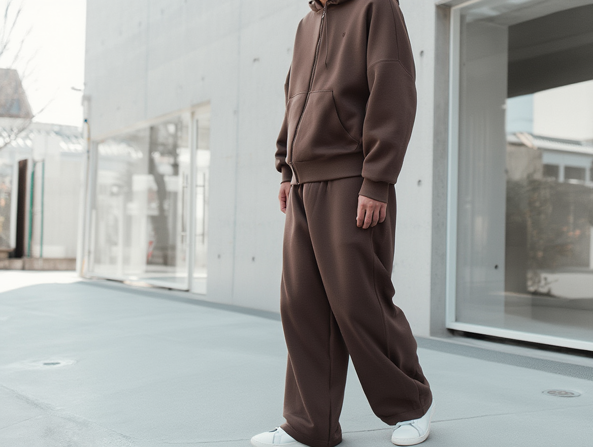 Oversized Wide-Leg Fleece Joggers – Ultra Soft & Premium Fit